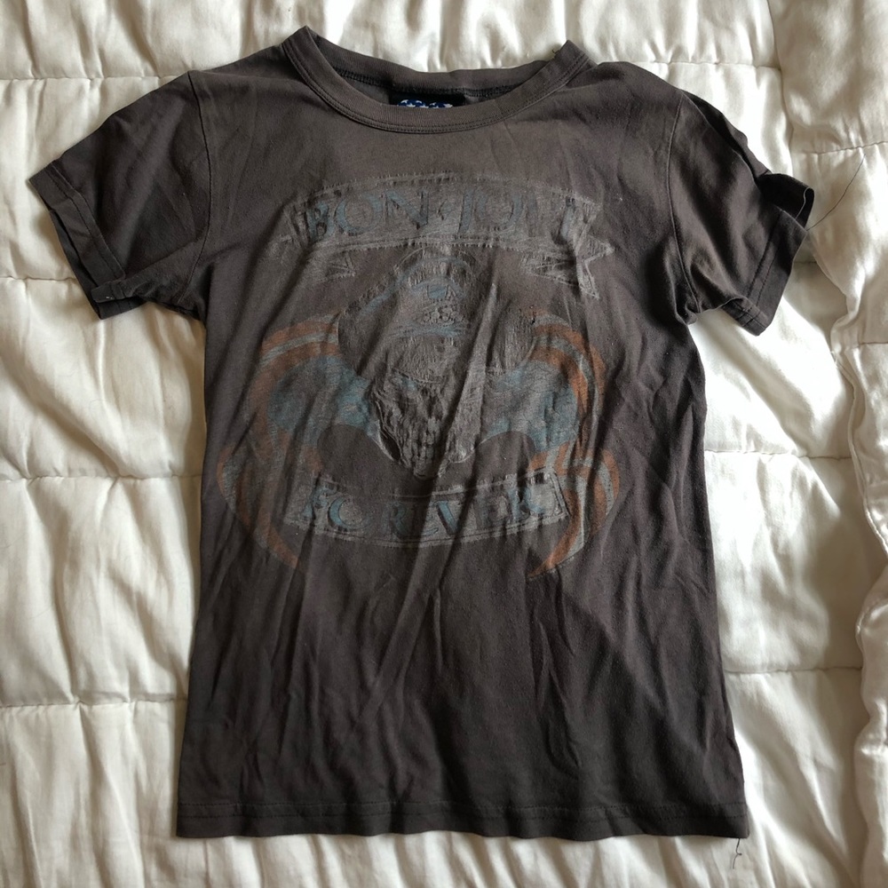 Vintage Junk Food Bon Jovi T Shirt Small